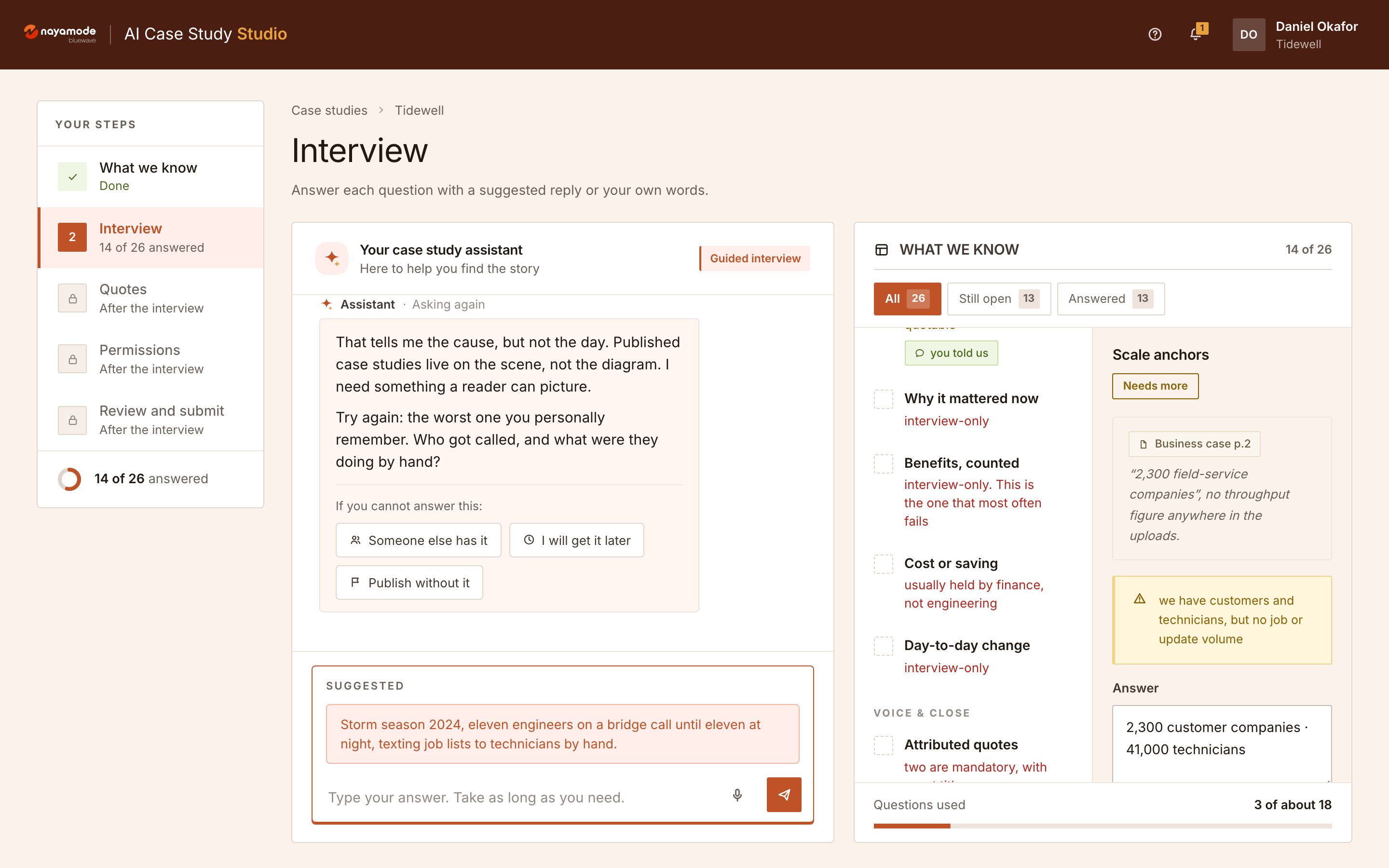 The AI interview